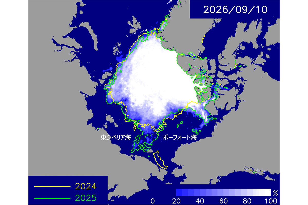 北極海氷分布予報 2026年第一報